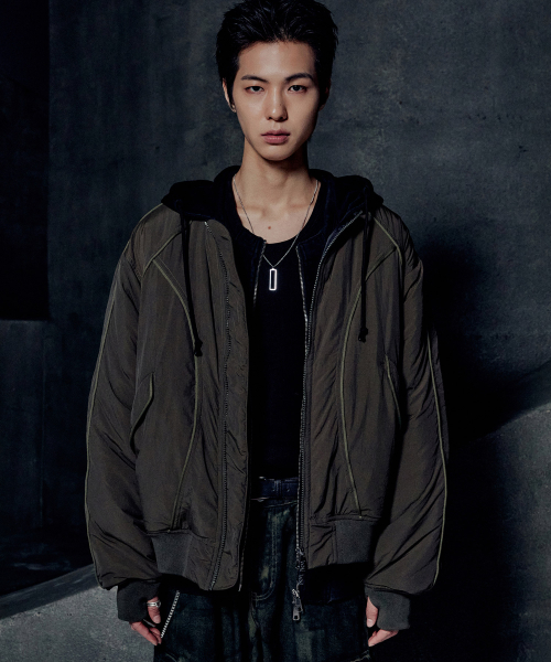 C.P THINSULATE BOMBER - KHAKI