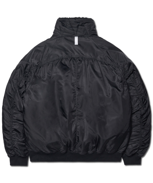 K.L BOMBER JACKET - BLACK