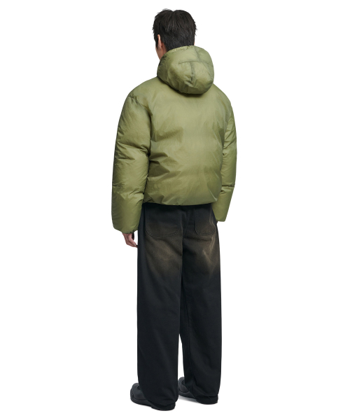 SHEER DOWN JACKET - KHAKI