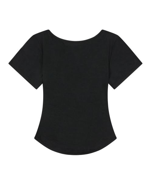 Футболка V-neck с принтом камо-сердечко (3 цвета)