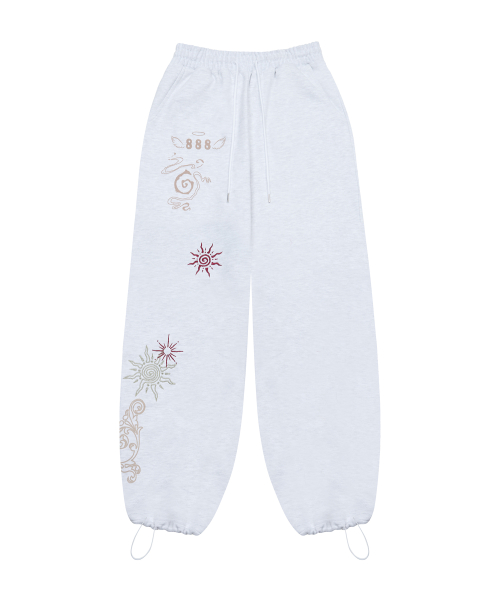 L19 ANGEL TRAINING PANTS(MELANGE)