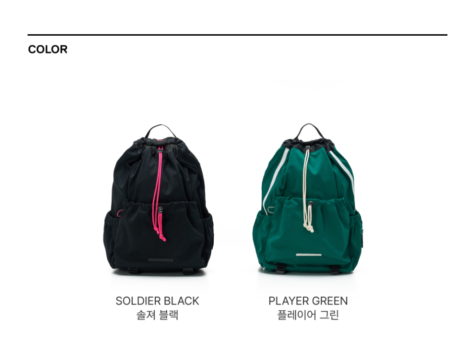 RAWROW×SQUIDGAMEコラボバック MUSINSA | RAWROW X Squid Game 2 String Backpack PLAYER