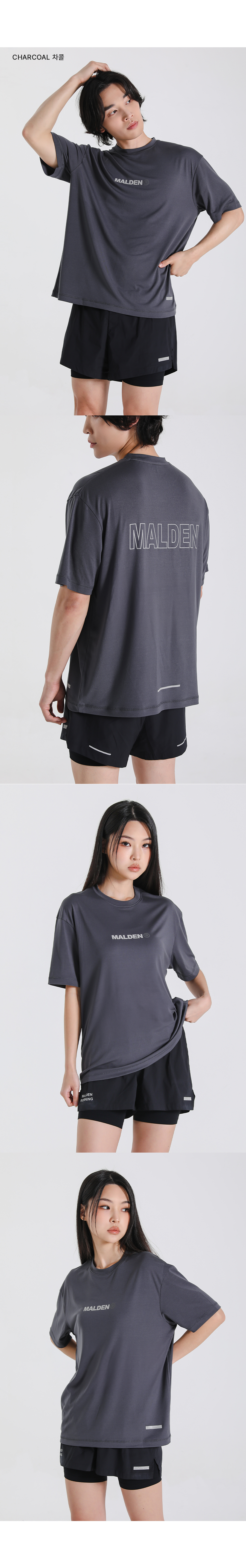COTTON-LIKE RUNNING SHORT SLEEVE - 2 COLORS 