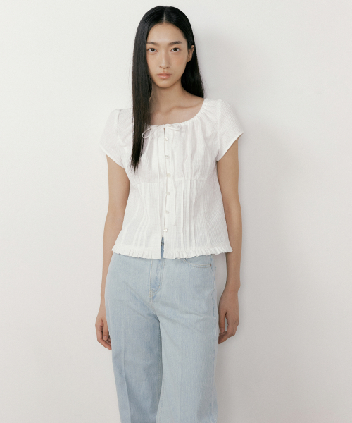LUCY COTTON BLOUSE_3COLOR