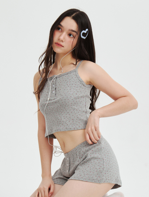 Комплект из топа и брюк Misty Grey