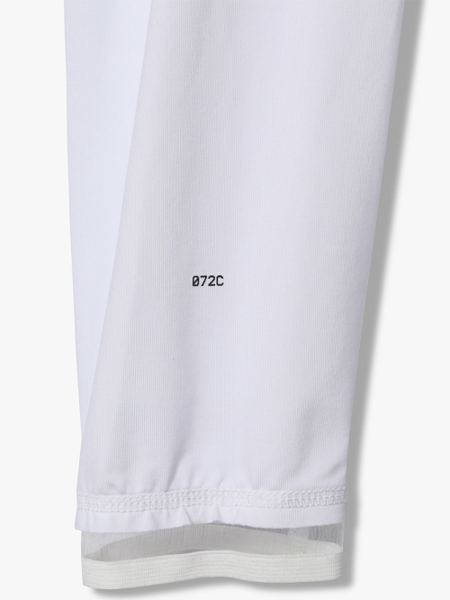 LOGO PRINT LEGGINGS WHITE