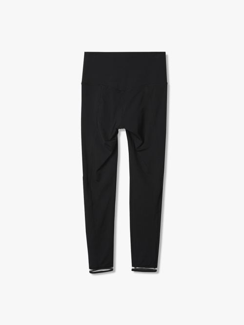LOGO PRINT LEGGINGS BLACK