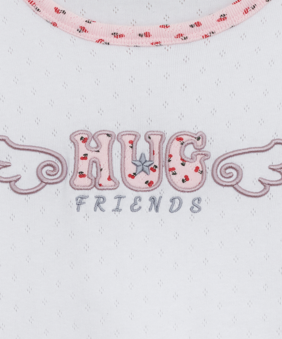 【HUGYOURSKIN】Hug Friends Tea (White) MUSINSA | HUG YOUR SKIN HUG friends T (White)