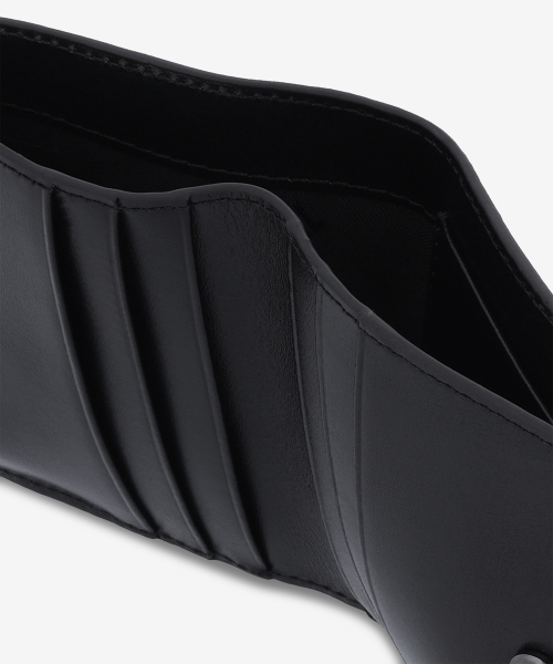 Holy-D двойной бумажник — Black / X10398PR818T8013