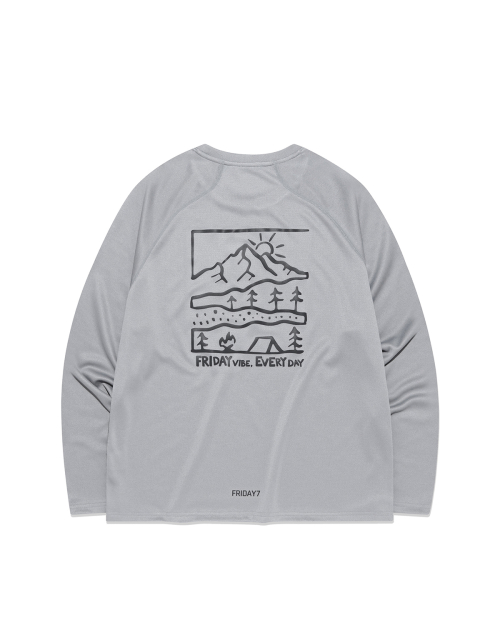 Лонгслив Polartec POWER DRY - ASHGRAY