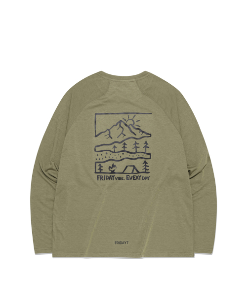 Лонгслив Polartec POWER DRY - KHAKI