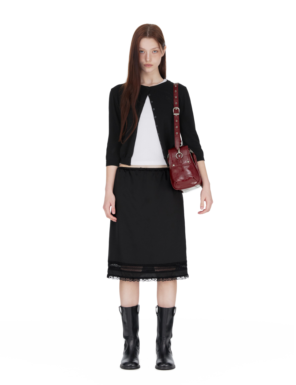 ハンドバッグ sunburnproject 25ss Faux Leather Mini M.O.S Bag sunburnproject | FAUX LEATHER MINI M.O.S BAG을 7월 14일부터