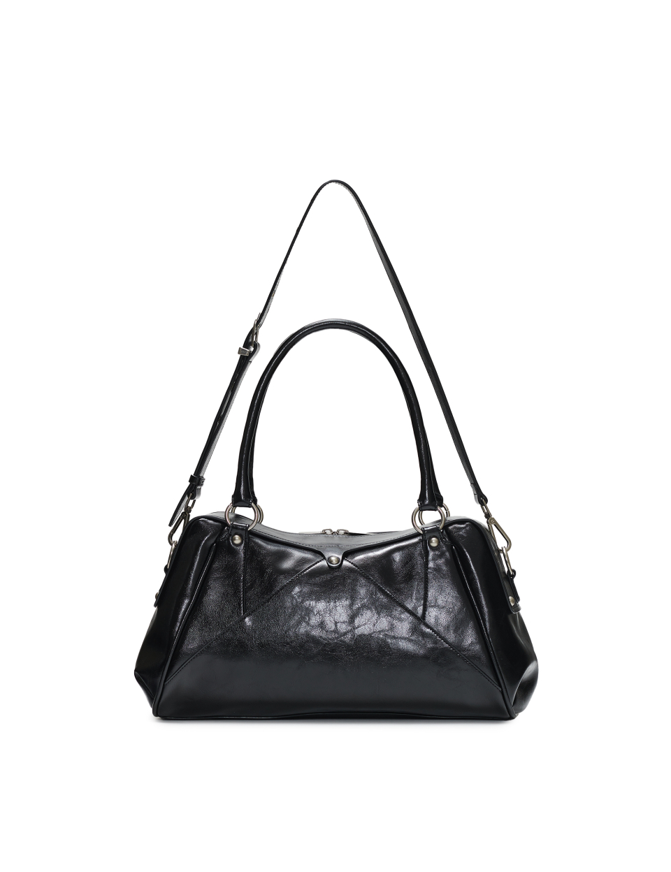 SUNBURN PROJECT ■ Faux Leather MOS Bag MUSINSA | SUNBURN PROJECT Faux Leather M.O.S Bag, BLACK