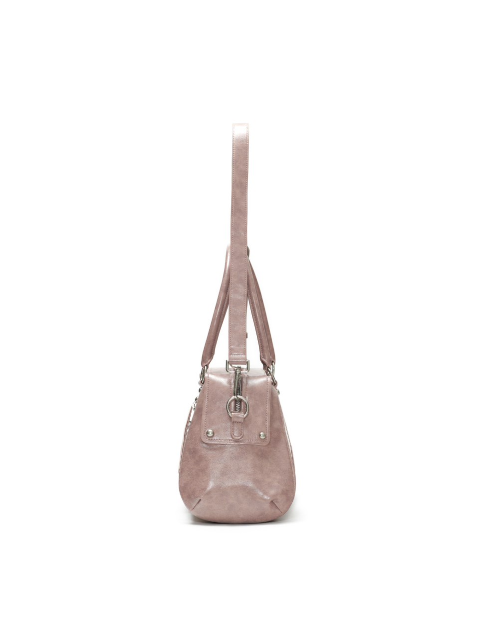 썬번프로젝트(SUNBURNPROJECT) Faux Leather M.O.S Bag, PINK - 사이즈