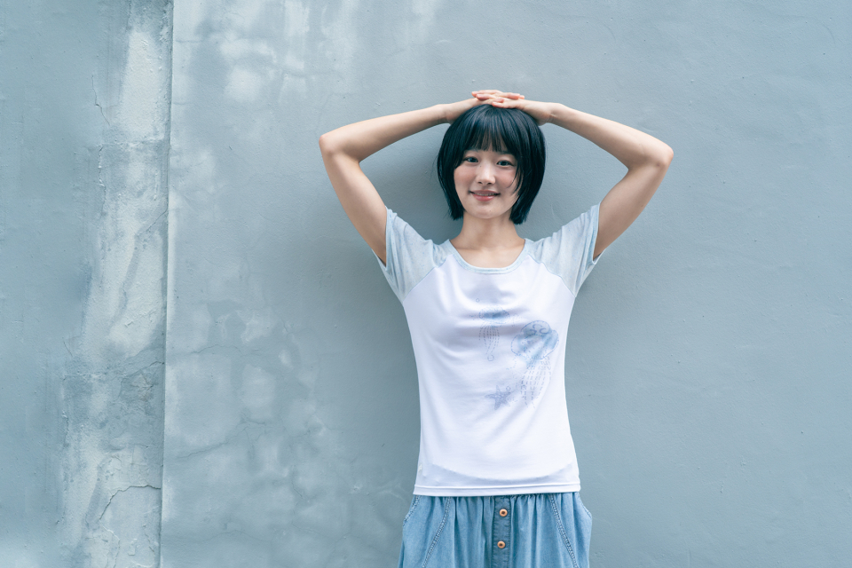MUSINSA | HUG YOUR SKIN Jelly fish ringer T (Blue)