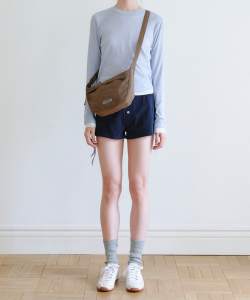 Clam Packable Cross S - Brown