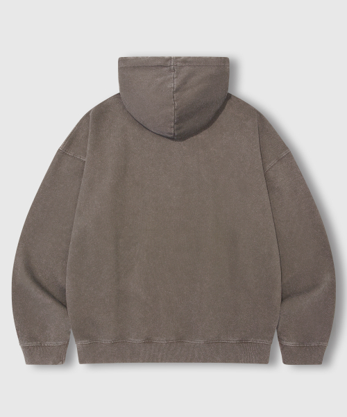 Оверсайз худи Vintage Pigment [Brown]