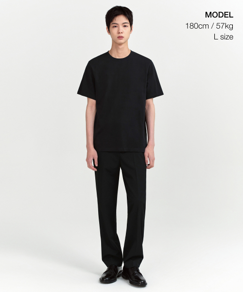 MUSINSA STANDARD MUSINSA STANDARD ベーシック クルーネック Tシャツ 3パック 画像 8