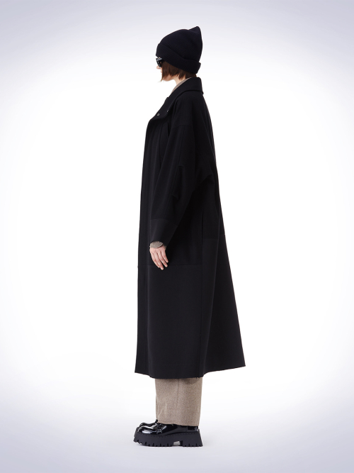 патч POINT длинный COAT чёрный