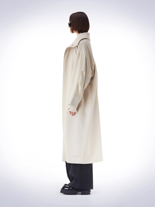 патч POINT длинный COAT бежевый