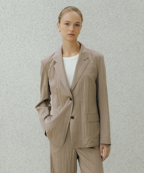 AIRY SOFT ANORAK BLAZER_2COLOR