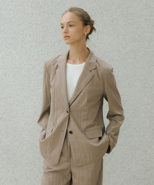 AIRY SOFT ANORAK BLAZER_2COLOR