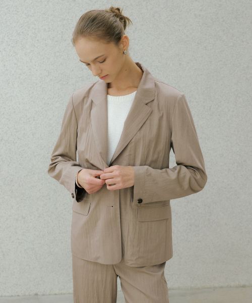 AIRY SOFT ANORAK BLAZER_2COLOR