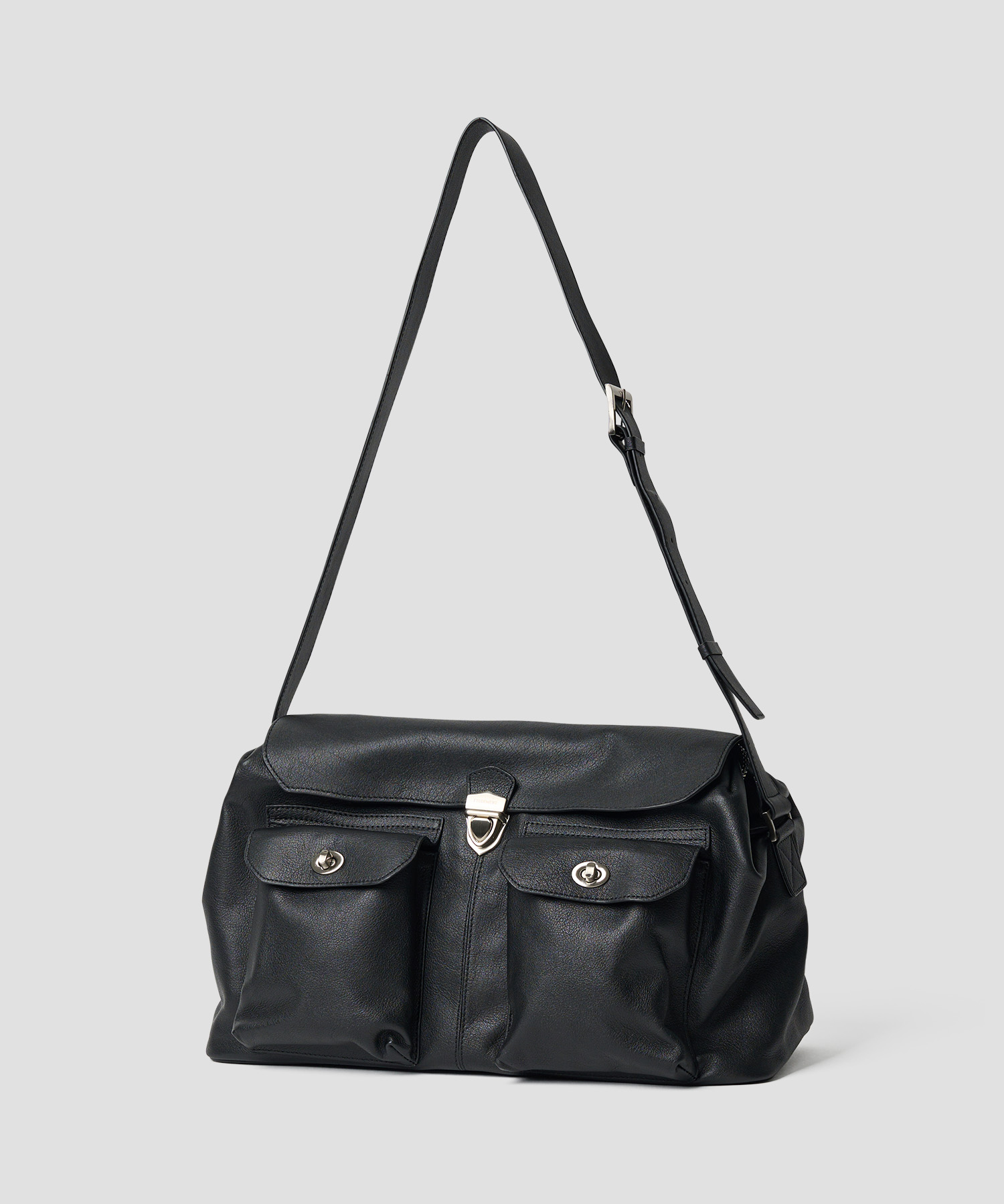 FLAP карман SATCHEL BAG чёрный