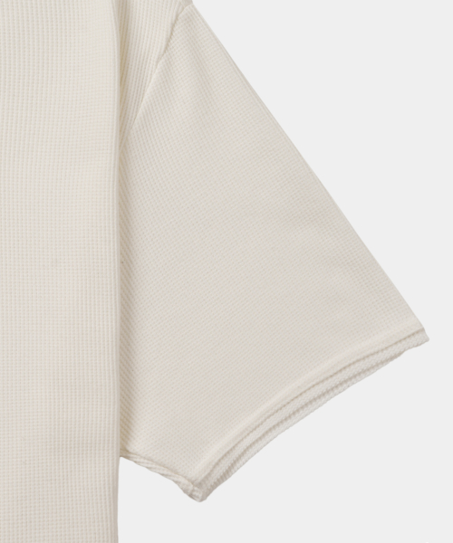 Dima хлопок Henley Short-Sleeve T-Shirt слоновая кость