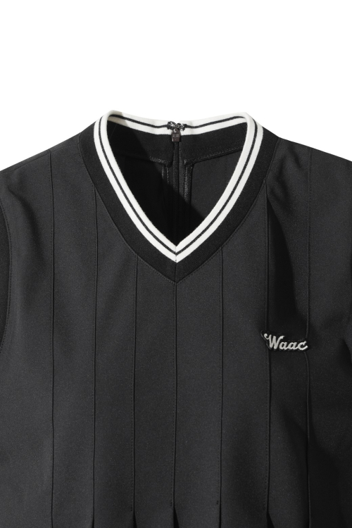 Women Jersey pleats vest WWVAA25605BKX