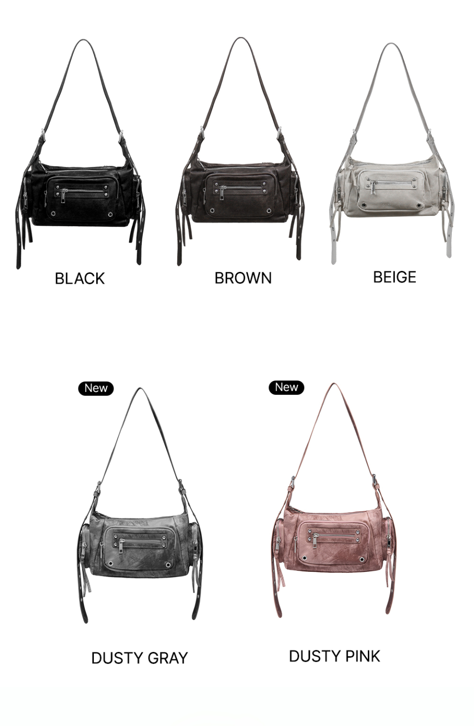 [BLACKPURPLE] MARCO バッグ★新作★人気★韓国ファッション★ BLACKPURPLE ショルダーバッグ 「BLACK PURPLE」Marco Bag
