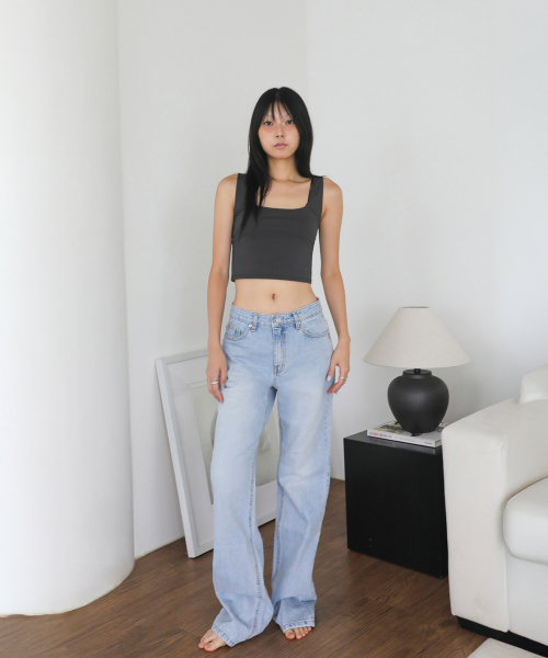 TG LIGHT BLUE STRAIGHT JEANS_T316DE402