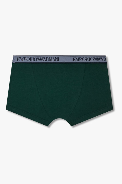 EMPORIO ARMANI UNDERWEAR Мужские боксеры с логотипом Green 0815312310