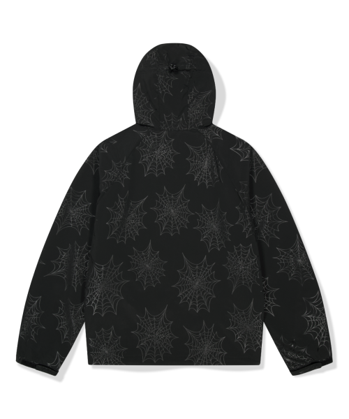 COBWEB WINDBREAKER (BLACK)
