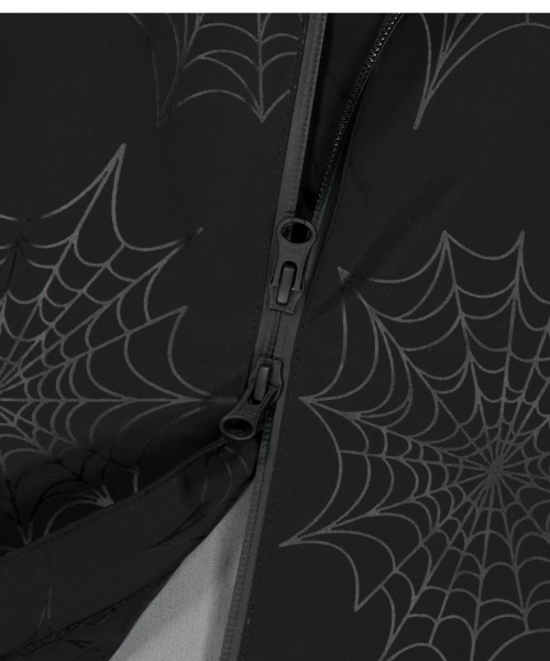 COBWEB WINDBREAKER (BLACK)