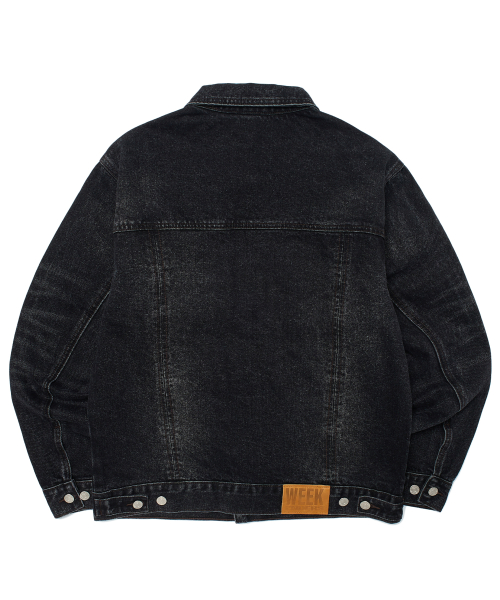 OPEN SEAM TRUCKER JK (BLACK)
