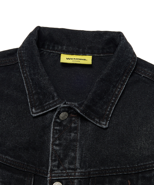 OPEN SEAM TRUCKER JK (BLACK)