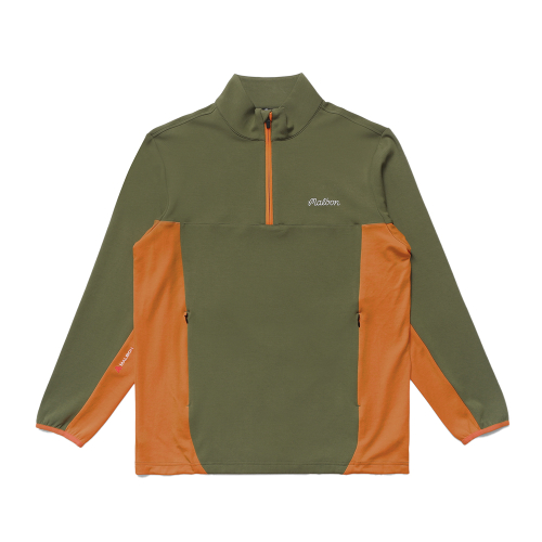 Лонгслив на молнии Expedition SAGE GREEN (MAN)