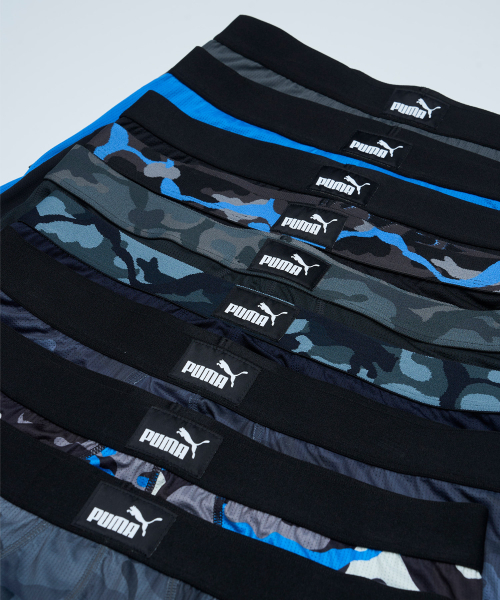 [9PACK] Спортивные боксеры Essential Camo Edition