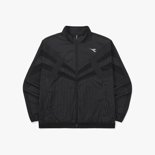 Беговая куртка Legacy Reflective Stripe (BLACK PATTERN)