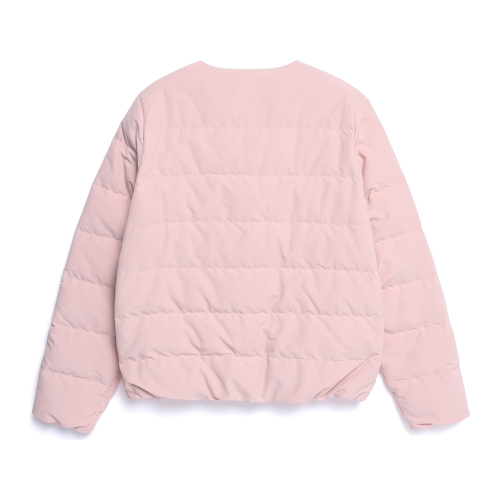 Женский легкий пуховик Heron U-neck N254WDW920 PINK