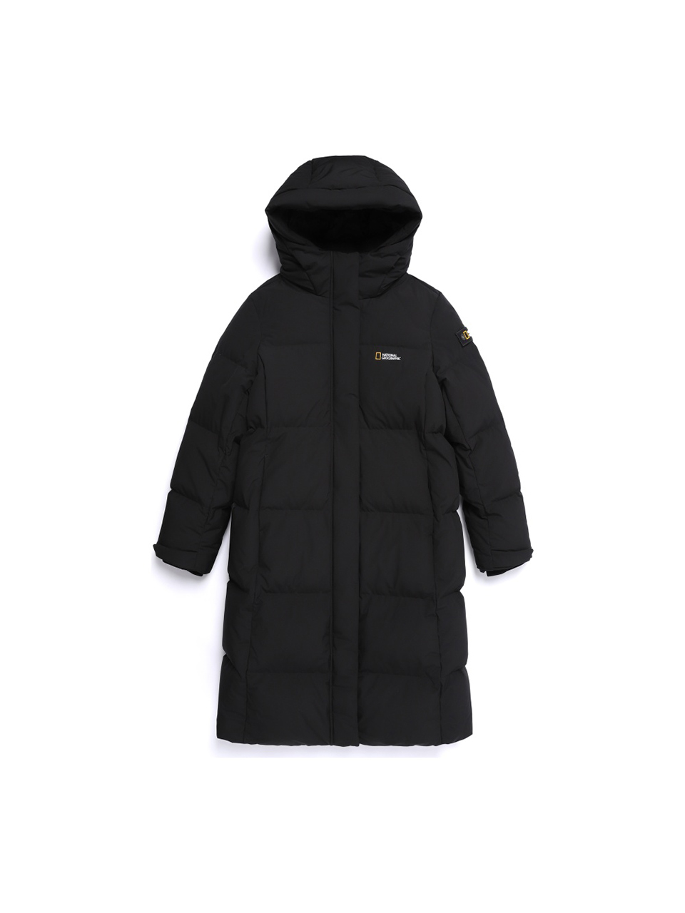 Женский длинный пуховик National Geographic N254WDW860 Black