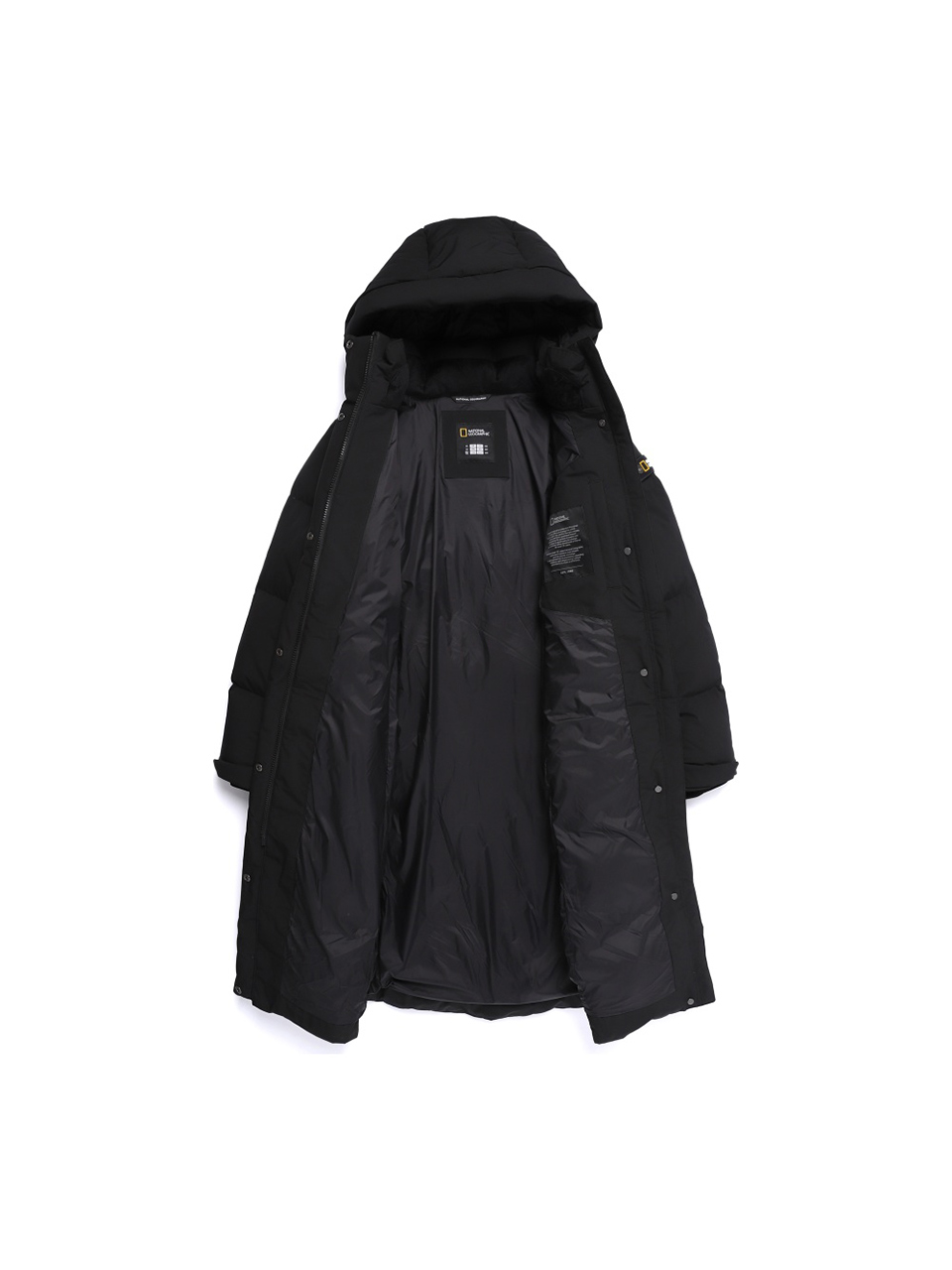 Женский длинный пуховик National Geographic N254WDW860 Black