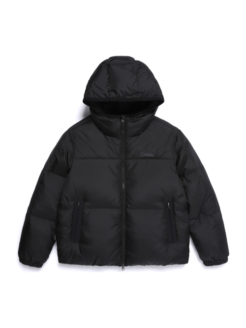 N254WDW871 Женский пуховик с капюшоном Nana, Black