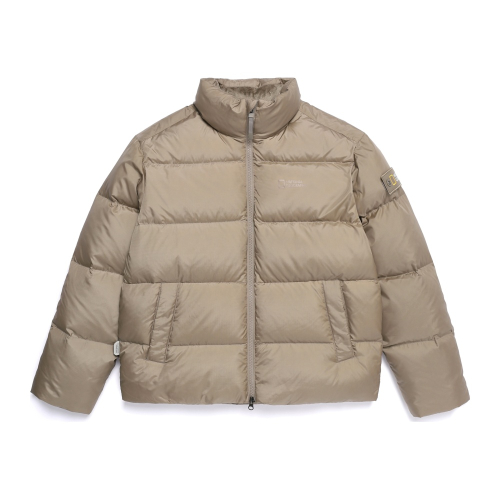 Пуховик N254UDW970 с высоким воротником OAK BEIGE