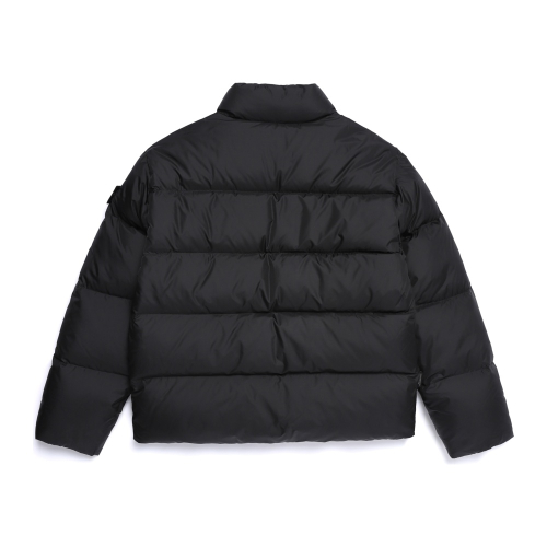 Пуховик-куртка N254UDW970 с высоким горлом BLACK