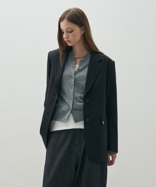 Базовый однобортный блейзер Urban [BLACK]