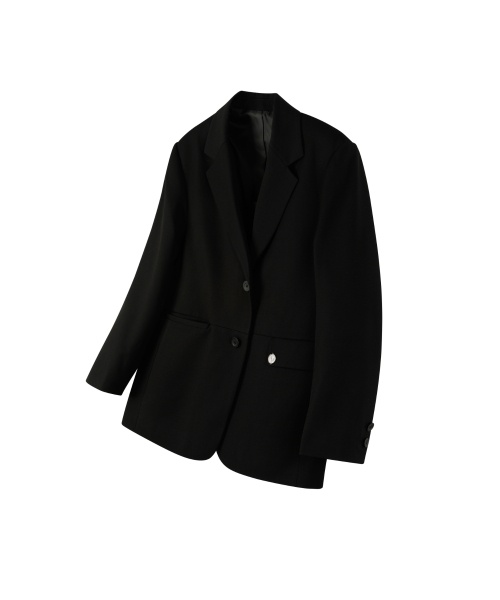 Базовый однобортный блейзер Urban [BLACK]