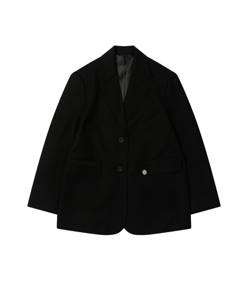 Базовый однобортный блейзер Urban [BLACK]