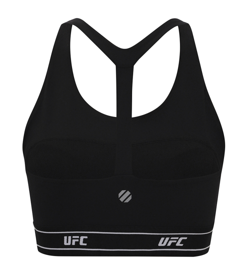 Мягкий облегающий бра-топ UFC Black U4SLW2207BK